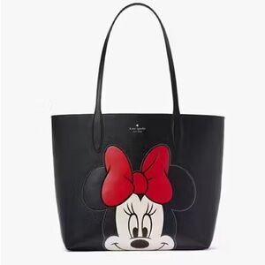 NWT Disney X Kate Spade New York Reversible Minnie Large Tote